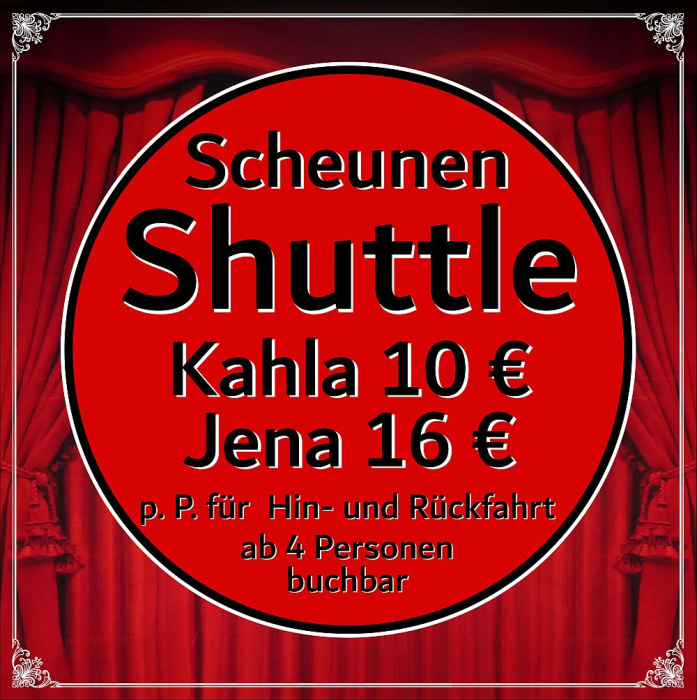 shuttleservice veranstaltungen spielerspelunke